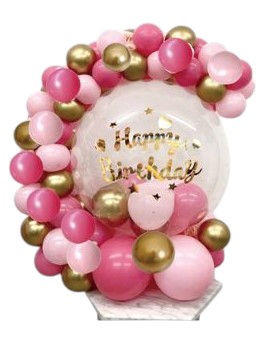 Composizione Palloncini HAPPY BIRTHDAY