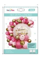 Composizione Palloncini HAPPY BIRTHDAY - immagine 3