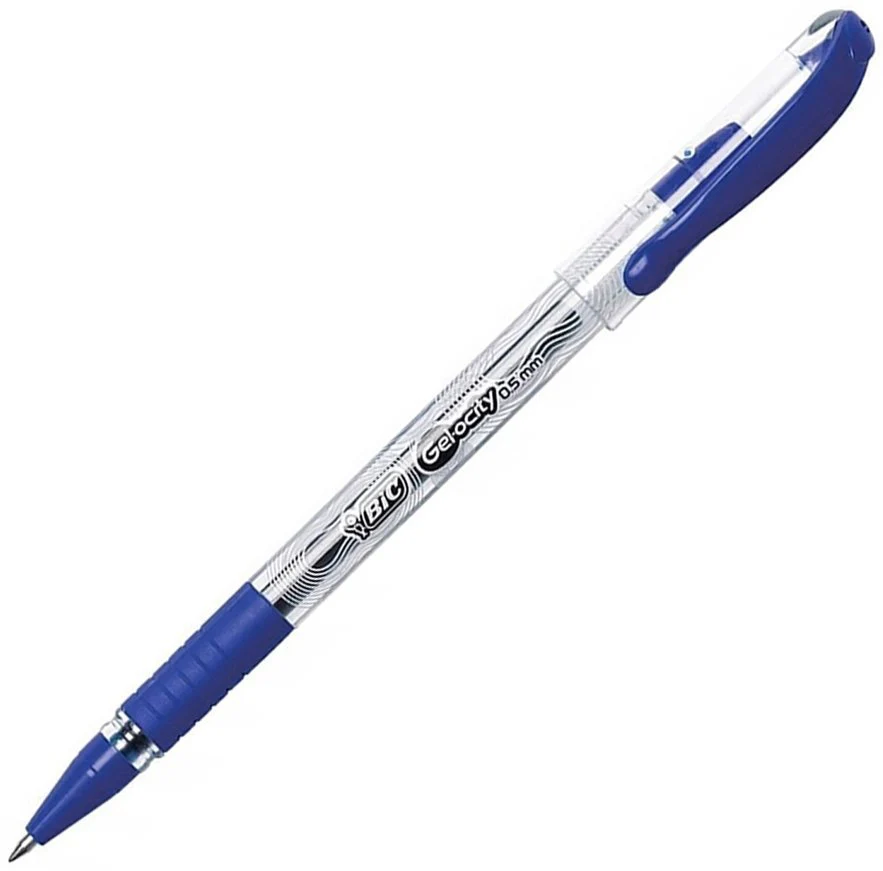 PENNA GEL 0,5MM BLU GEL-OCITY STIC- BIC - immagine 2