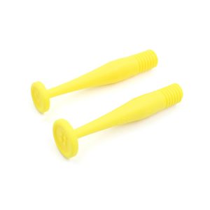 2 BOTTONI – GIALLO/SMALL/DURO – PER Z-VIBE STRUMENTO ORALE VIBRANTE