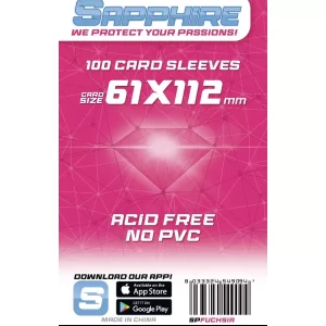 100 Bustine Sapphire Fuchsia (61x112)