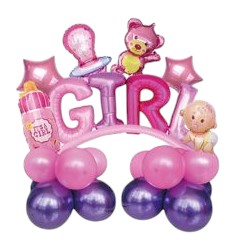 Composizione Palloncini GIRL - immagine 2