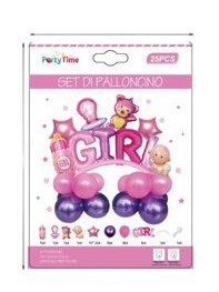 Composizione Palloncini GIRL - immagine 3