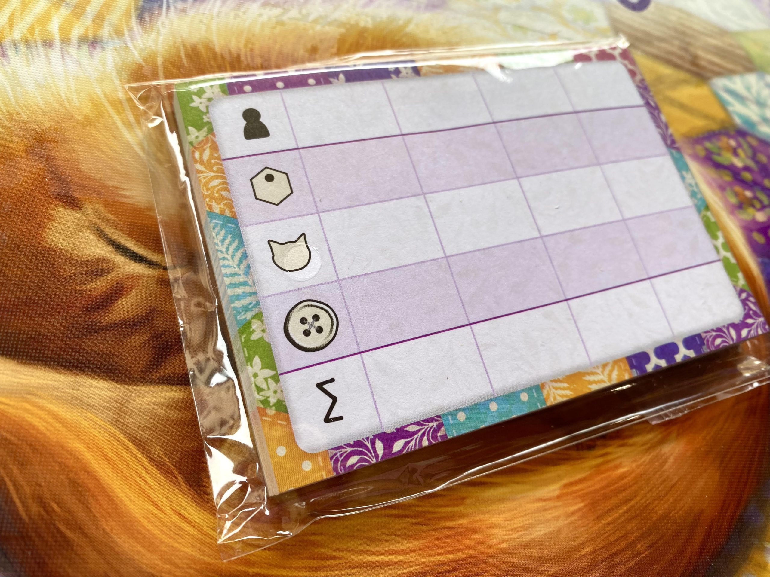 CALICO BLOCCHETTO SEGNAPUNTI - immagine 2