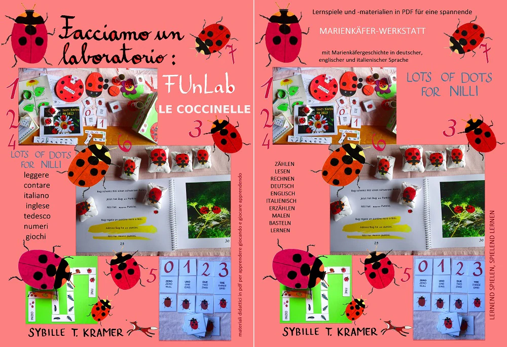FUNLAB “Le Coccinelle” giochi e materiali didattici multilingua. Formato pdf, età 5-9. - immagine 3