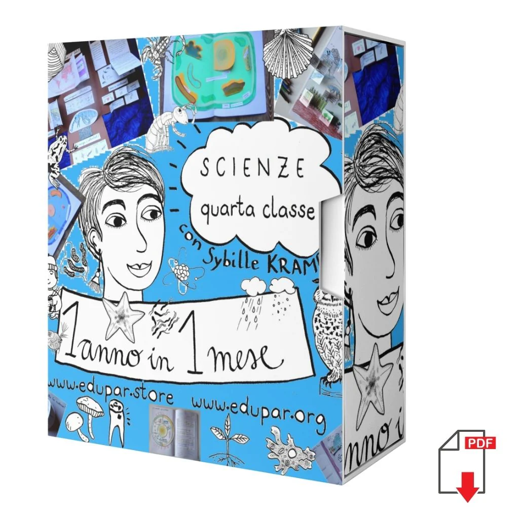 Corso di Scienze 4 Elementare. Un anno in un mese. Formato Pdf.
