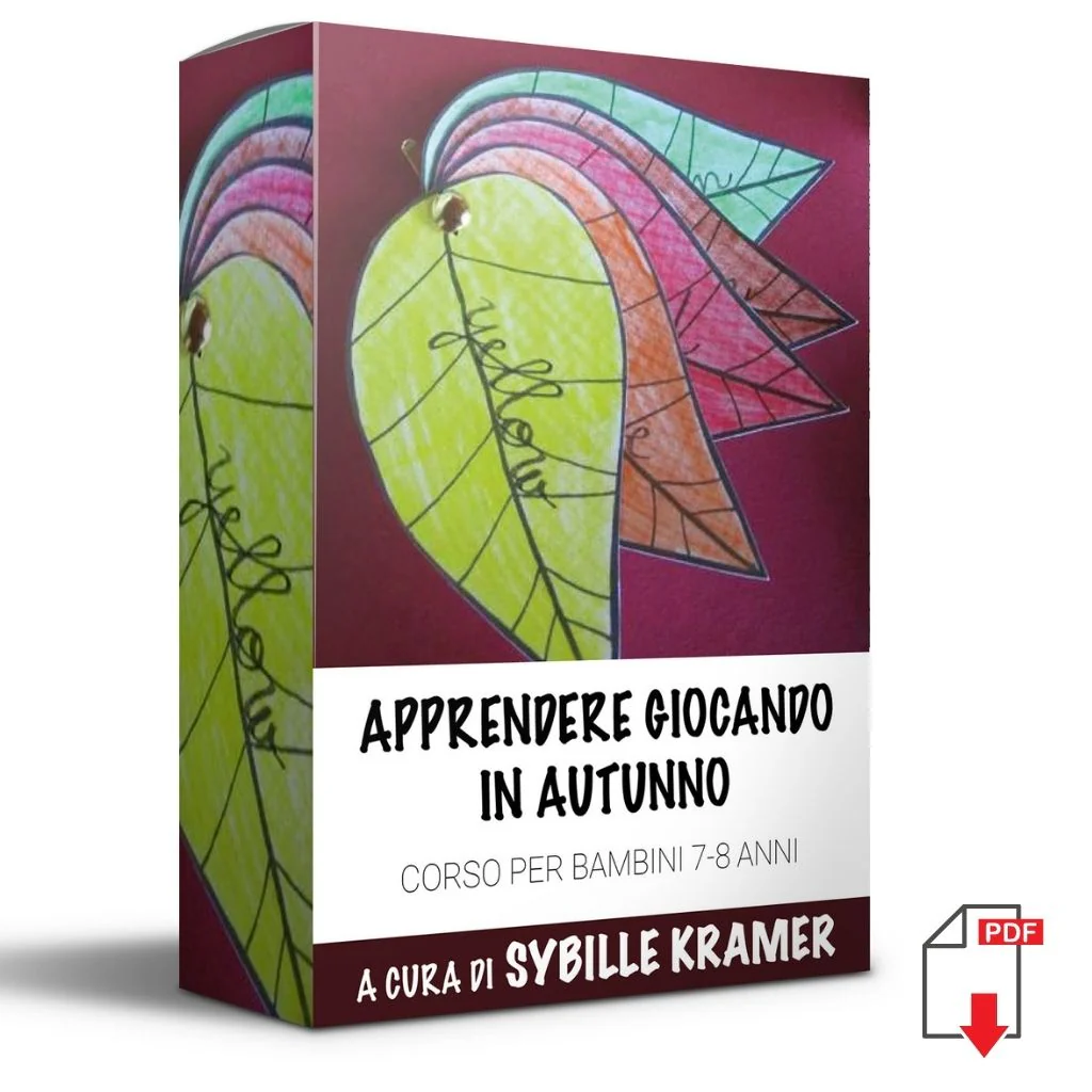 Corso Apprendere Giocando in Autunno. Età 7-8 anni. Formato Pdf. - immagine 2