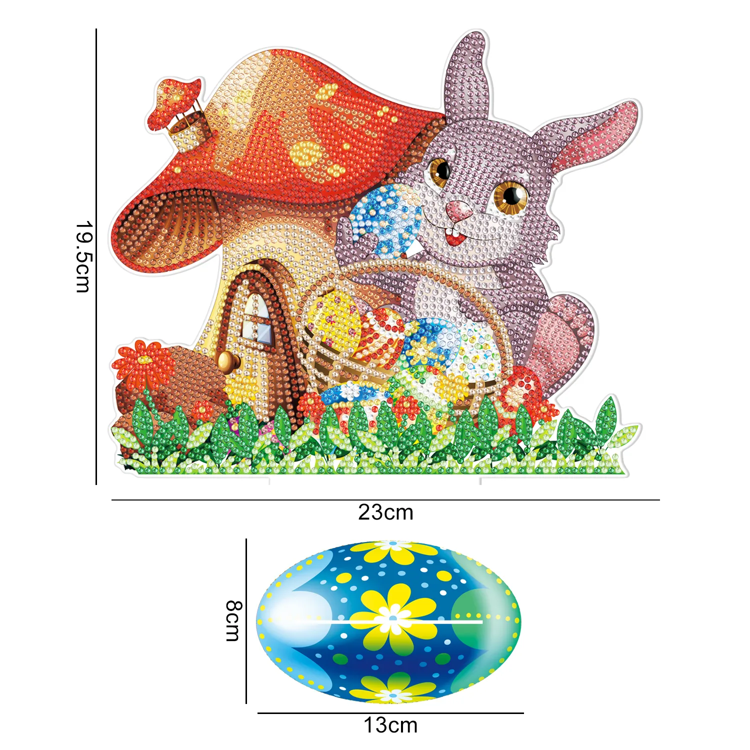 Diamond Painting Coniglio - immagine 3