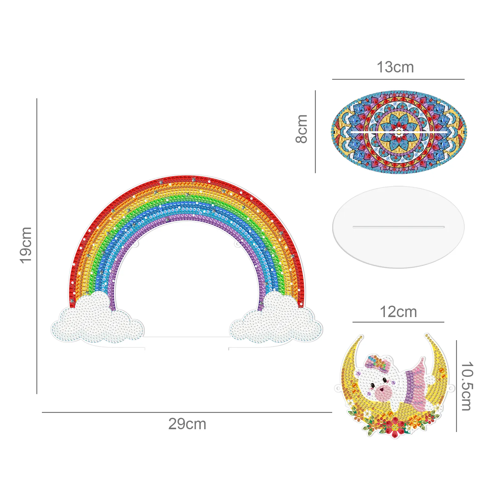 Diamond Painting Arcobaleno - immagine 3