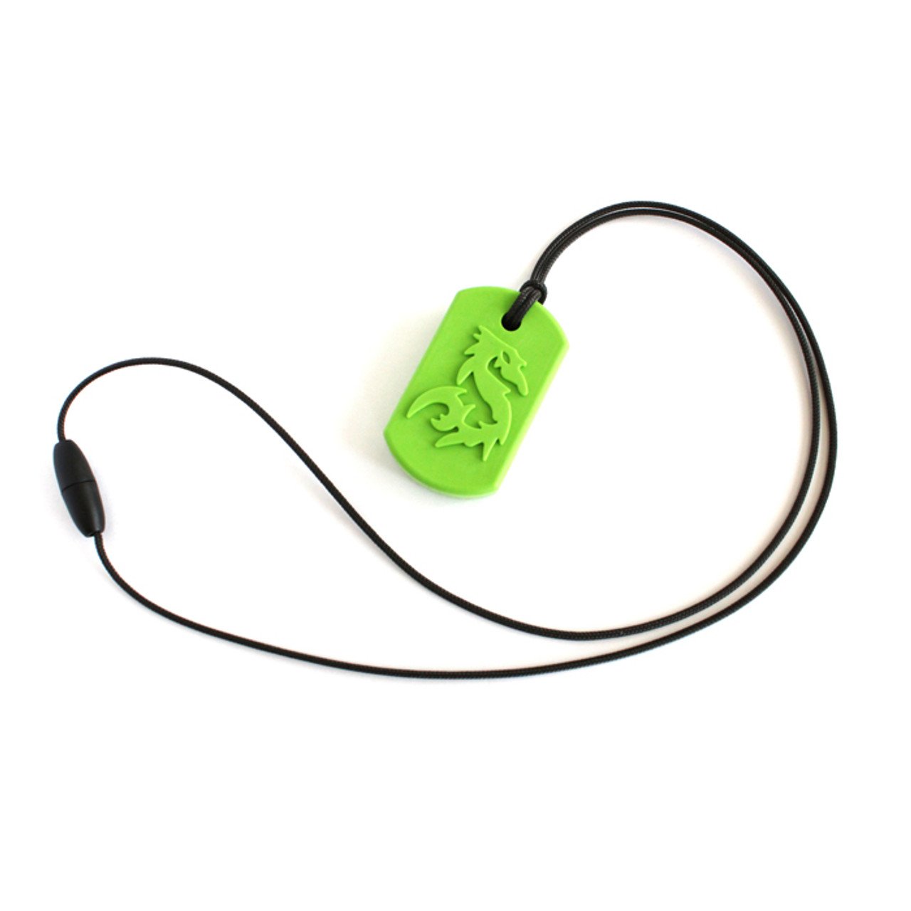 CIONDOLO MASTICABILE MEDAGLIA DRAGO VERDE – Durezza XT/Media - immagine 4