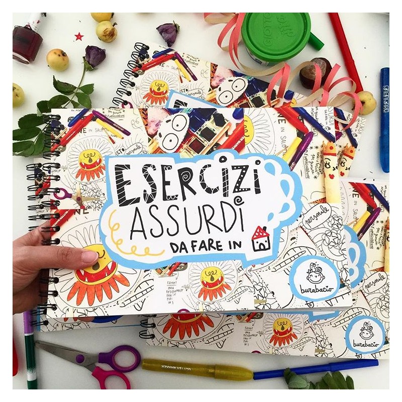 ESERCIZI ASSURDI DA FARE IN CASA – activity book - immagine 2