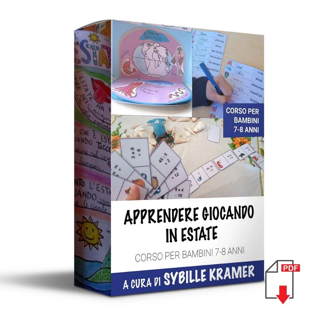 Corso Apprendere Giocando in Estate. Età 7-8 anni. Formato Pdf. - immagine 2