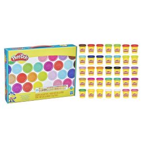 Playdoh confezione 35 minivasetti colori assortiti (tot. 1,9 Kg) - immagine 3