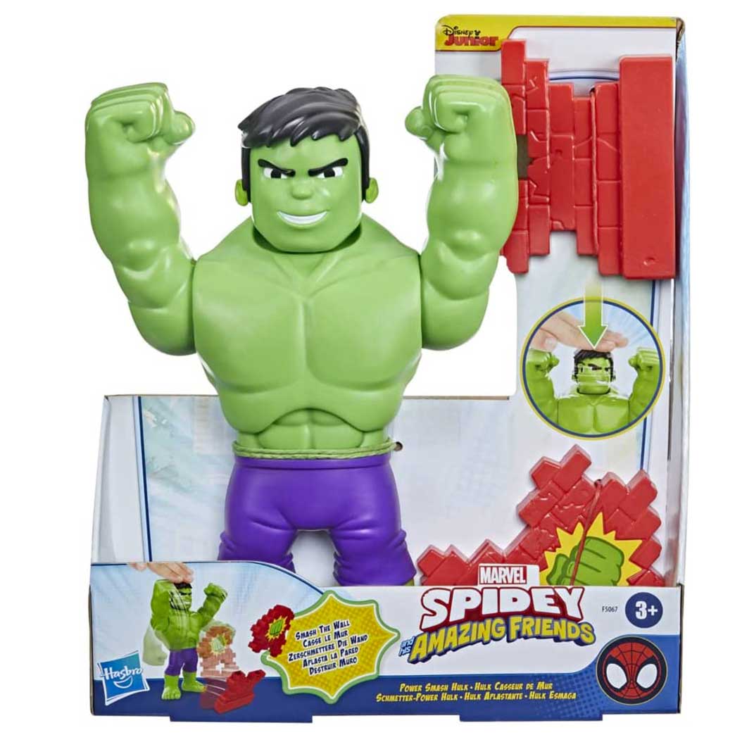 Spidey Amazing Friends - Power Smash Hulk - immagine 4