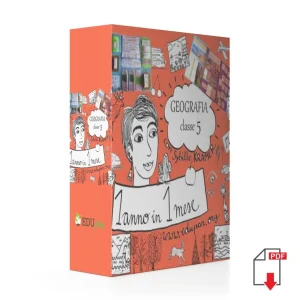 Corso di Geografia 5 Elementare. Un anno in un mese. Formato Pdf.