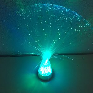 LAMPADA FIBRA OTTICA CAMBIA COLORE