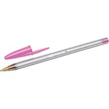Penna a sfera Bic cristal Multicolor Rosa