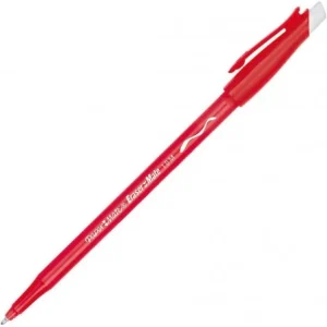 PENNA CANCELLABILE REPLAY PAPER MATE , PUNTA 1 MM, INCHIOSTRO ROSSO