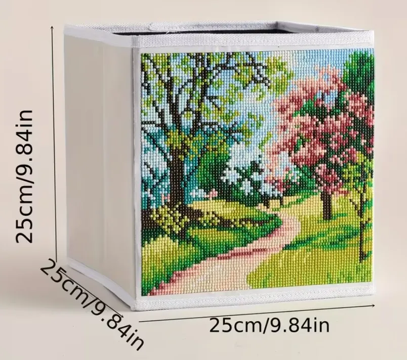 Diamond Painting Portalibri Paesaggio - immagine 2