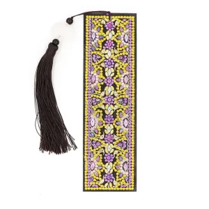 Diamond painting Segnalibro Violet flowers