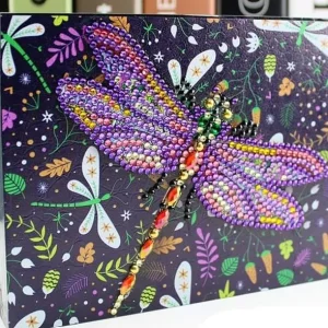 Diamond Painting Portagioie La Libellula