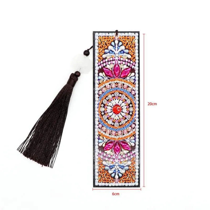 Diamond painting Segnalibro Mandala fashion - immagine 2