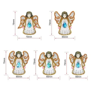 Diamond painting Portachiavi Angioletto