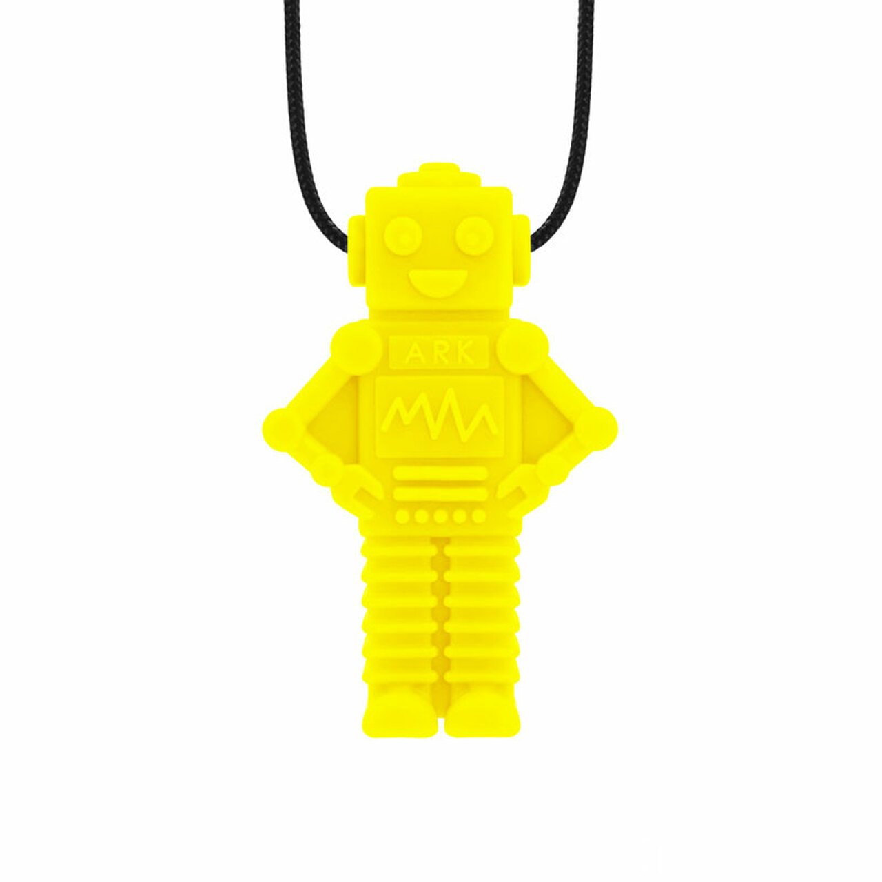 CIONDOLO MASTICABILE ROBOT GIALLA- Consistenza SOFT - immagine 2