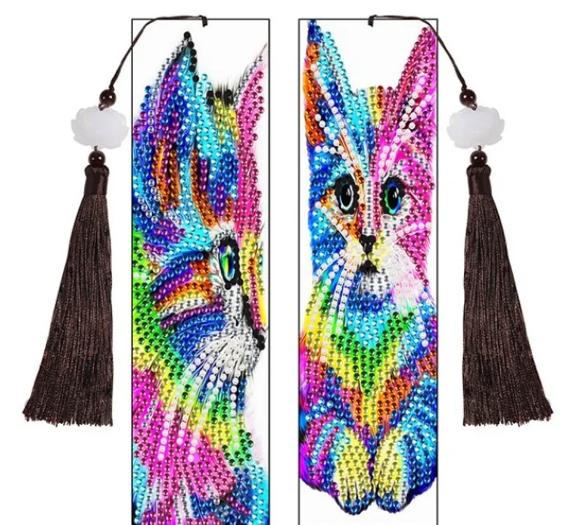 Diamond painting Segnalibri Gatti - immagine 2