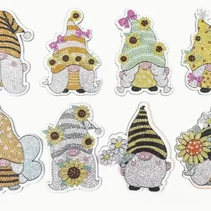 Diamond Painting Sottobicchieri Elfi Sagomati