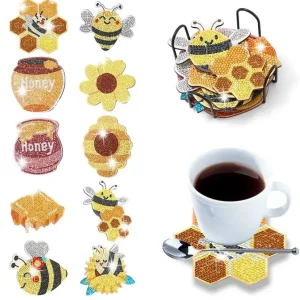 Diamond Painting Sottobicchieri Ape