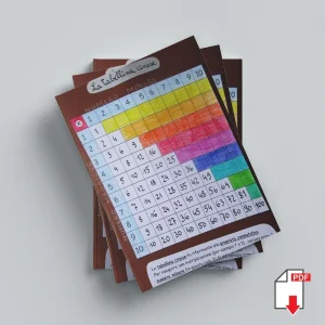 Lapbook "Le tabelline". Formato pdf, età 6-10 anni.