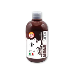 TEMPERA TINTA UNITA 500ML - MARRONE