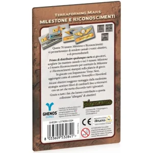 Terraforming Mars - Milestone e Riconoscimenti