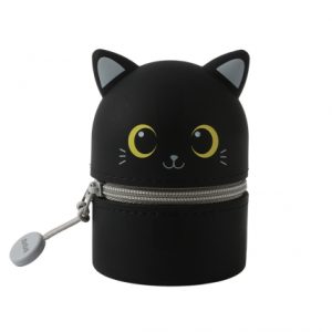 I-Total Mini Astuccio in Silicone Black Cat