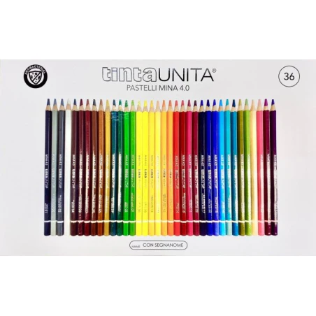 36 PASTELLI A MATITA MINA 4.0 - TINTAUNITA - immagine 2