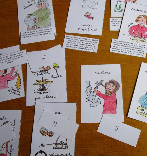 FUNLAB "Leonardo". Raccolta di materiali didattici e lapbook. Formato pdf, età 5-10 anni. - immagine 8