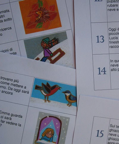 Raccolta Giochi Didattici "Inverno" multilingua. Formato pdf, età 4-10 - immagine 7