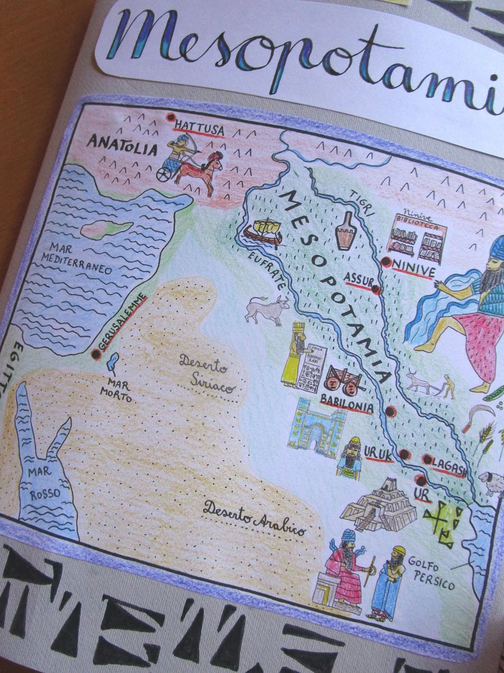 Lapbook Mesopotamia PDF - Materiali Didattici per Bambini 8-10 Anni - immagine 8
