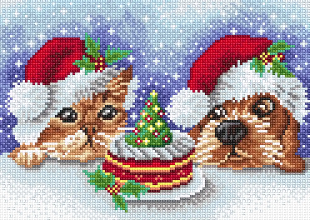 Diamond painting Natale goloso - immagine 3